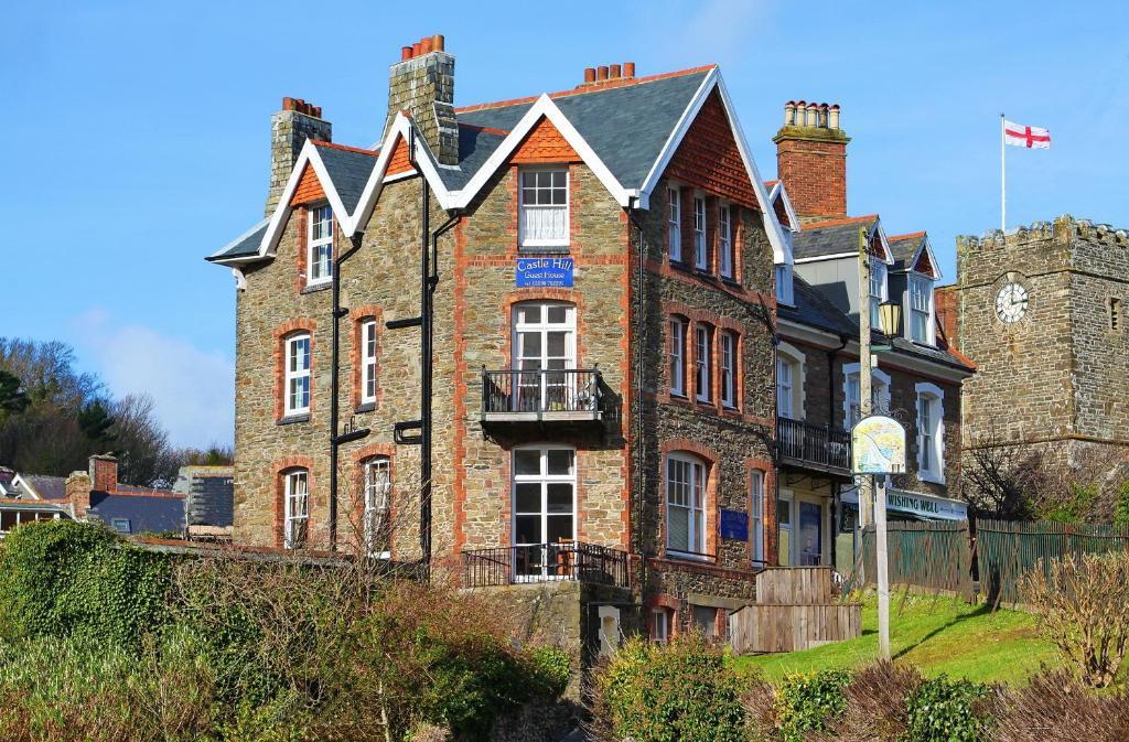 Castle Hill Guest House Lynton Esterno foto